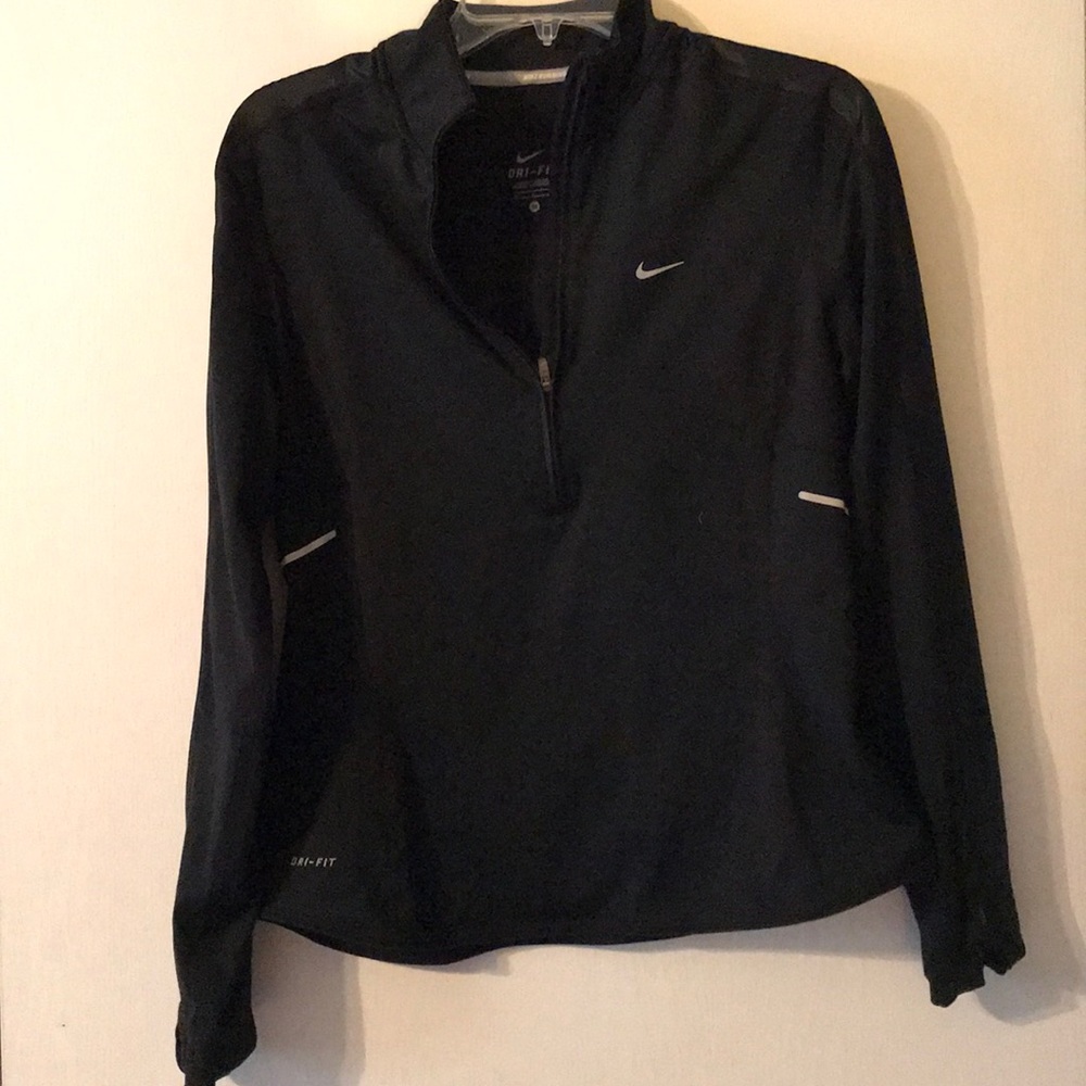 Nike Dri-Fit quarter zip, black size M!